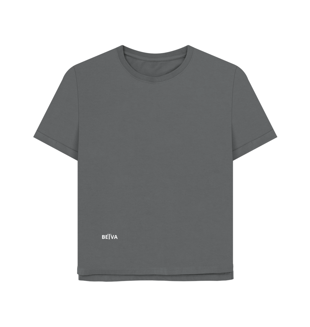 Slate Grey Printed T-shirt