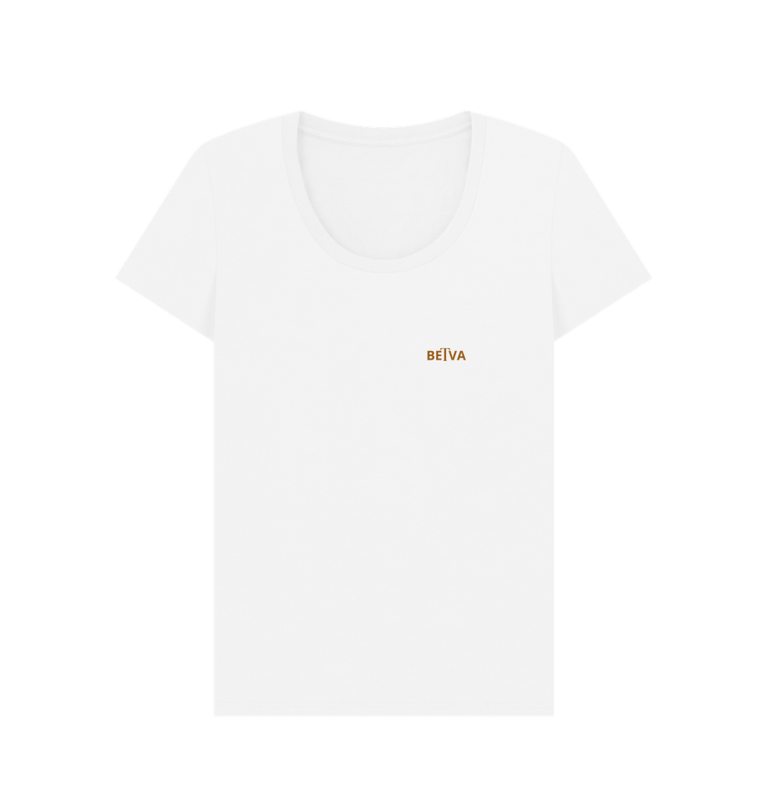 White Printed T-shirt