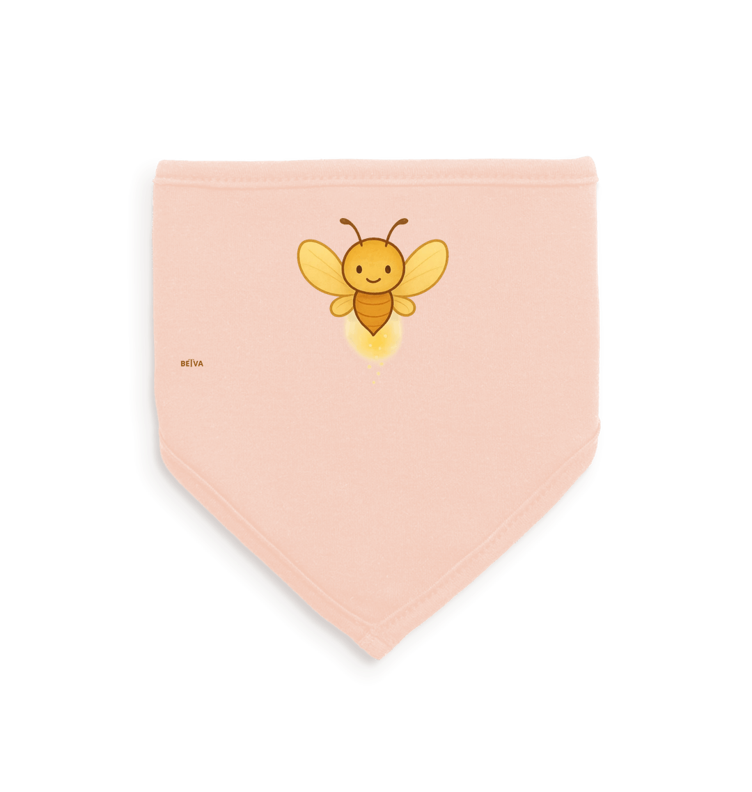 White/Powder Pink Bib