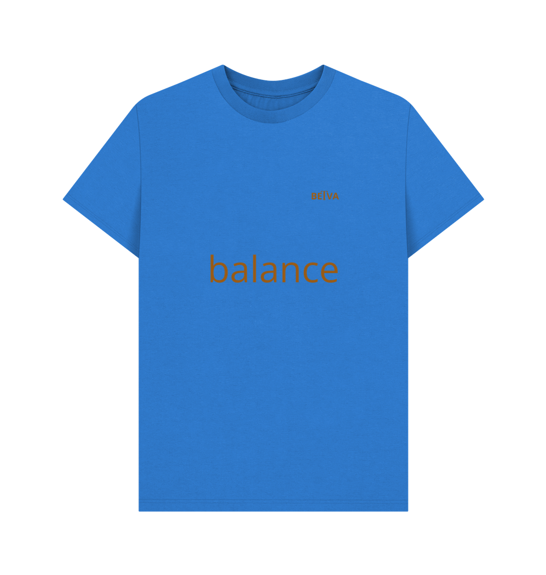 Bright Blue Printed T-shirt