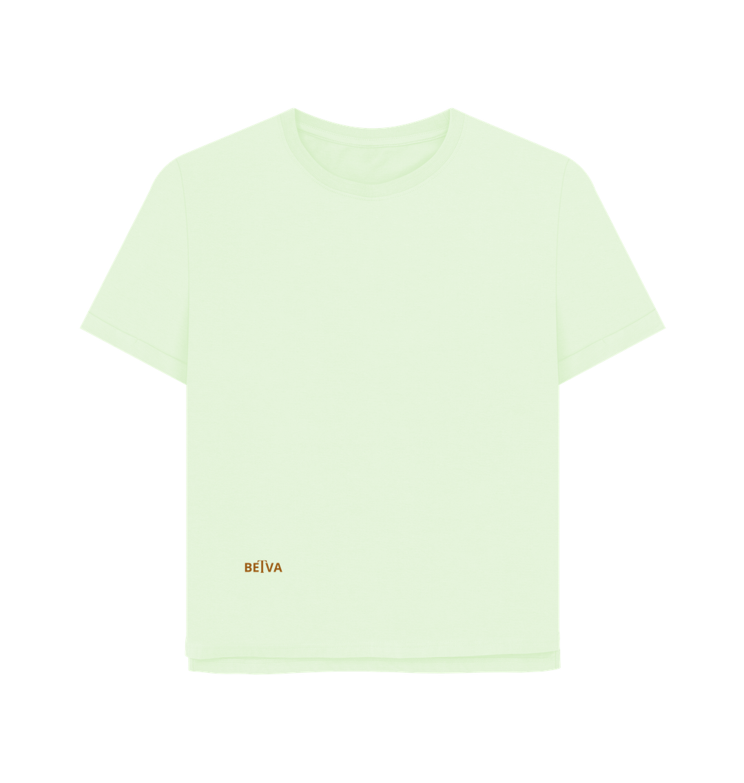 Pastel Green Printed T-shirt