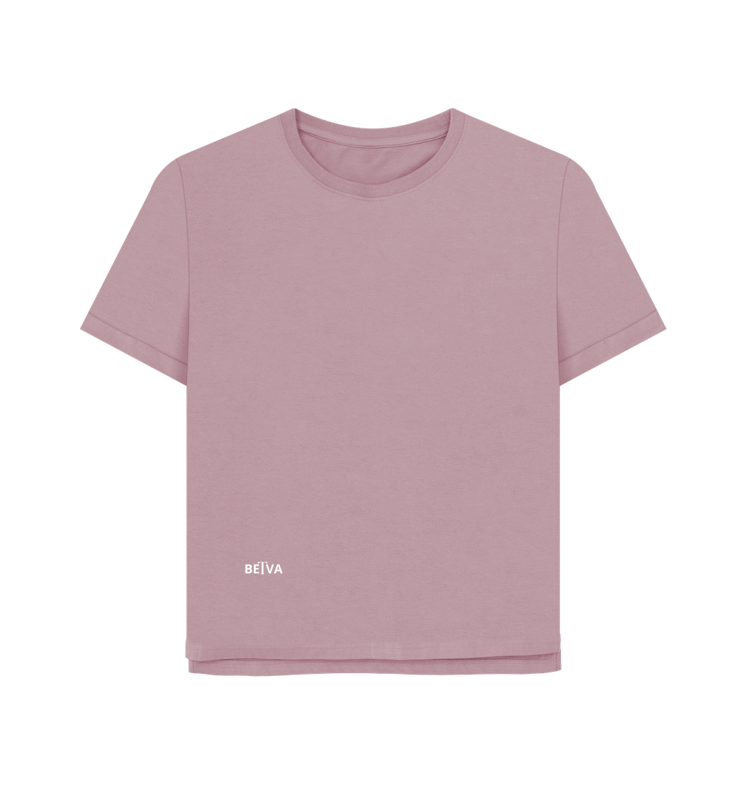 Mauve Printed T-shirt
