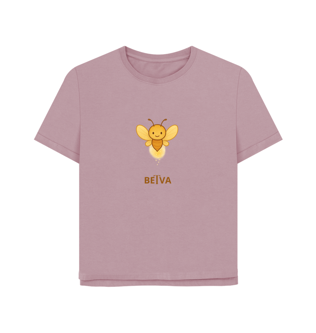 Mauve Printed T-shirt