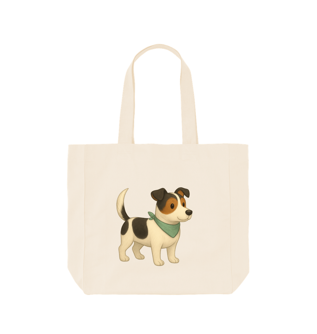 Natural Printed Bag