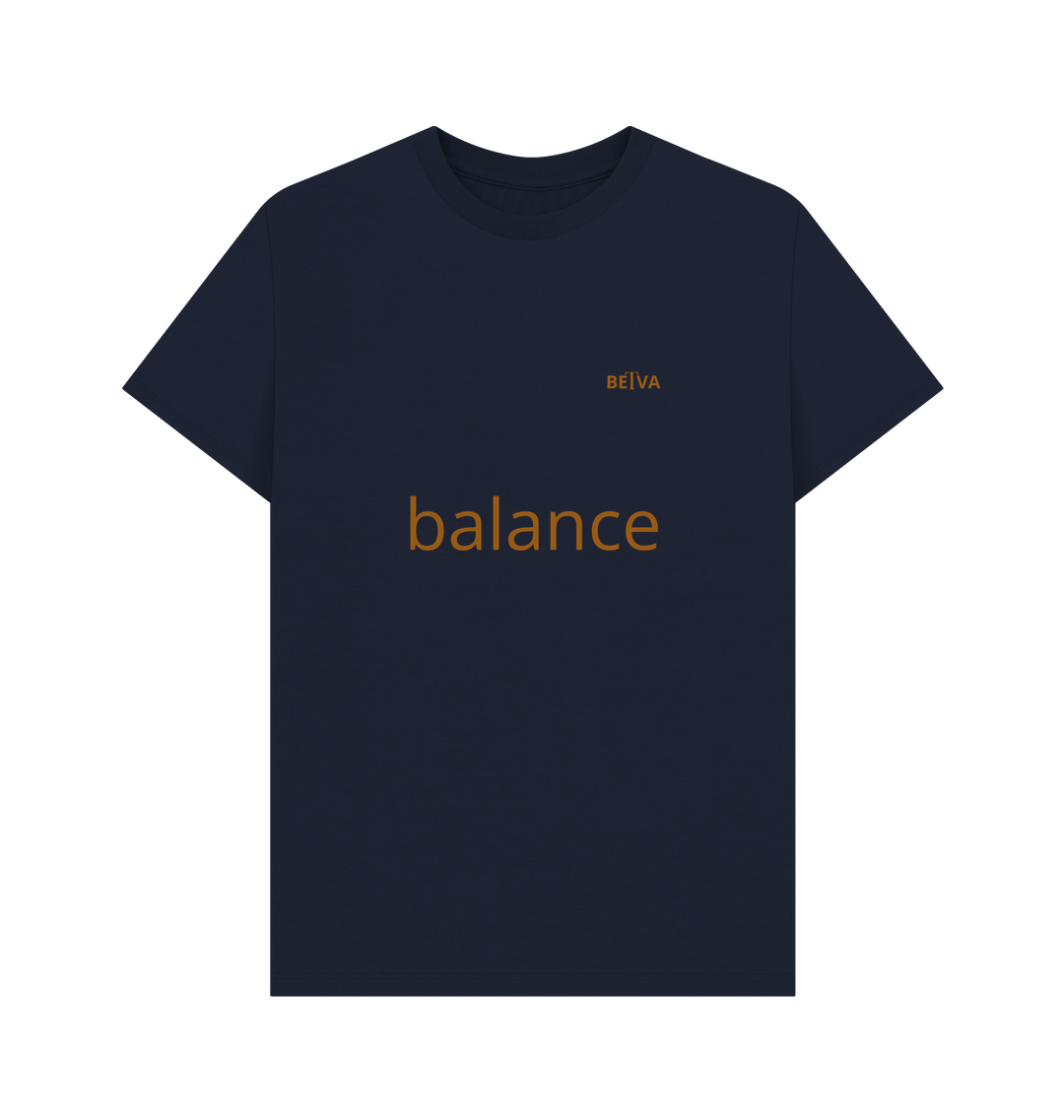 Navy Blue Printed T-shirt