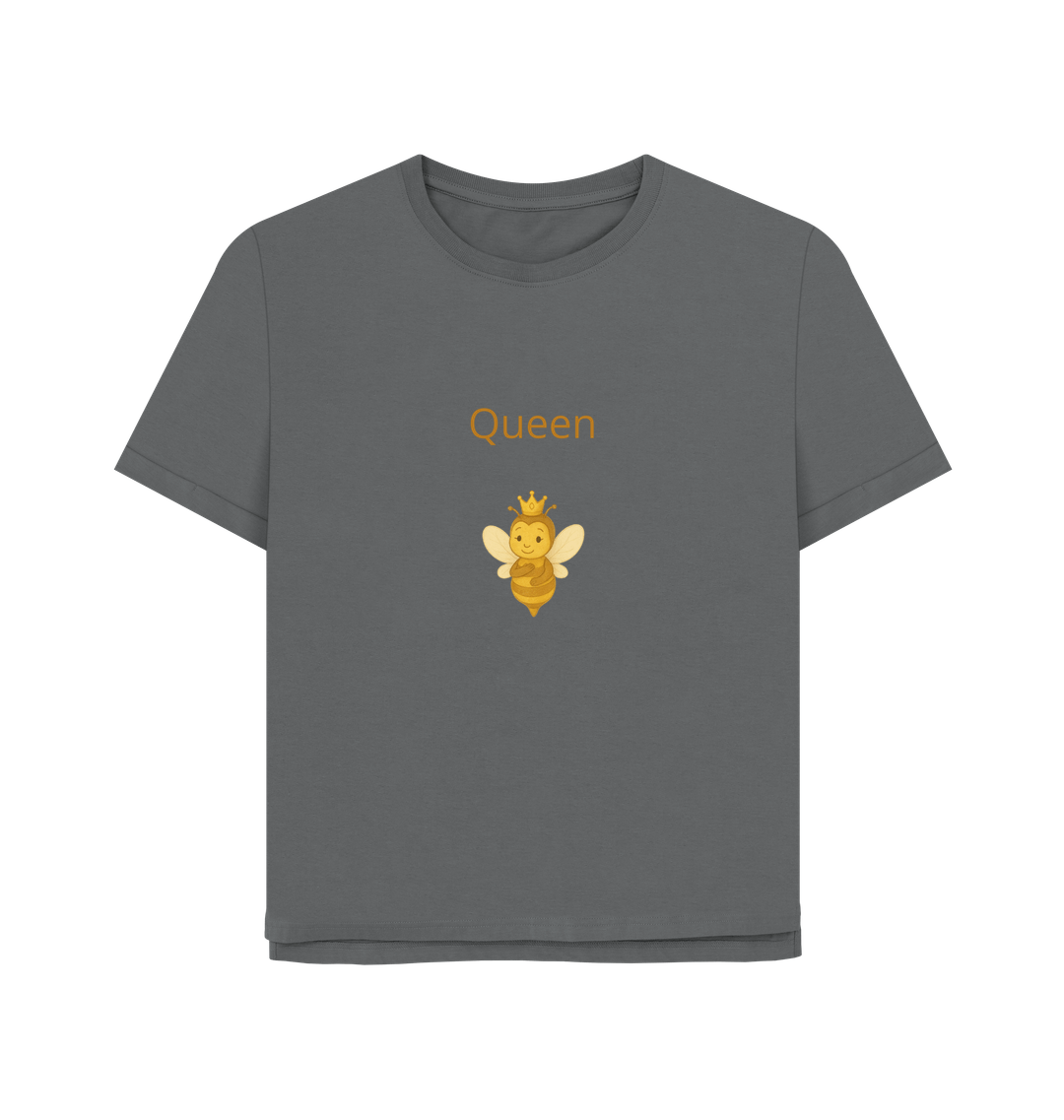 Slate Grey Printed T-shirt