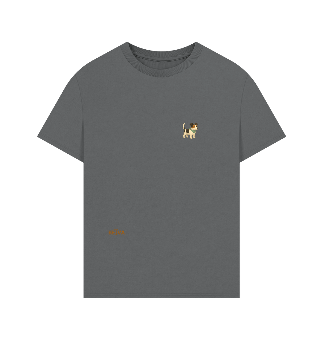 Slate Grey Printed T-shirt
