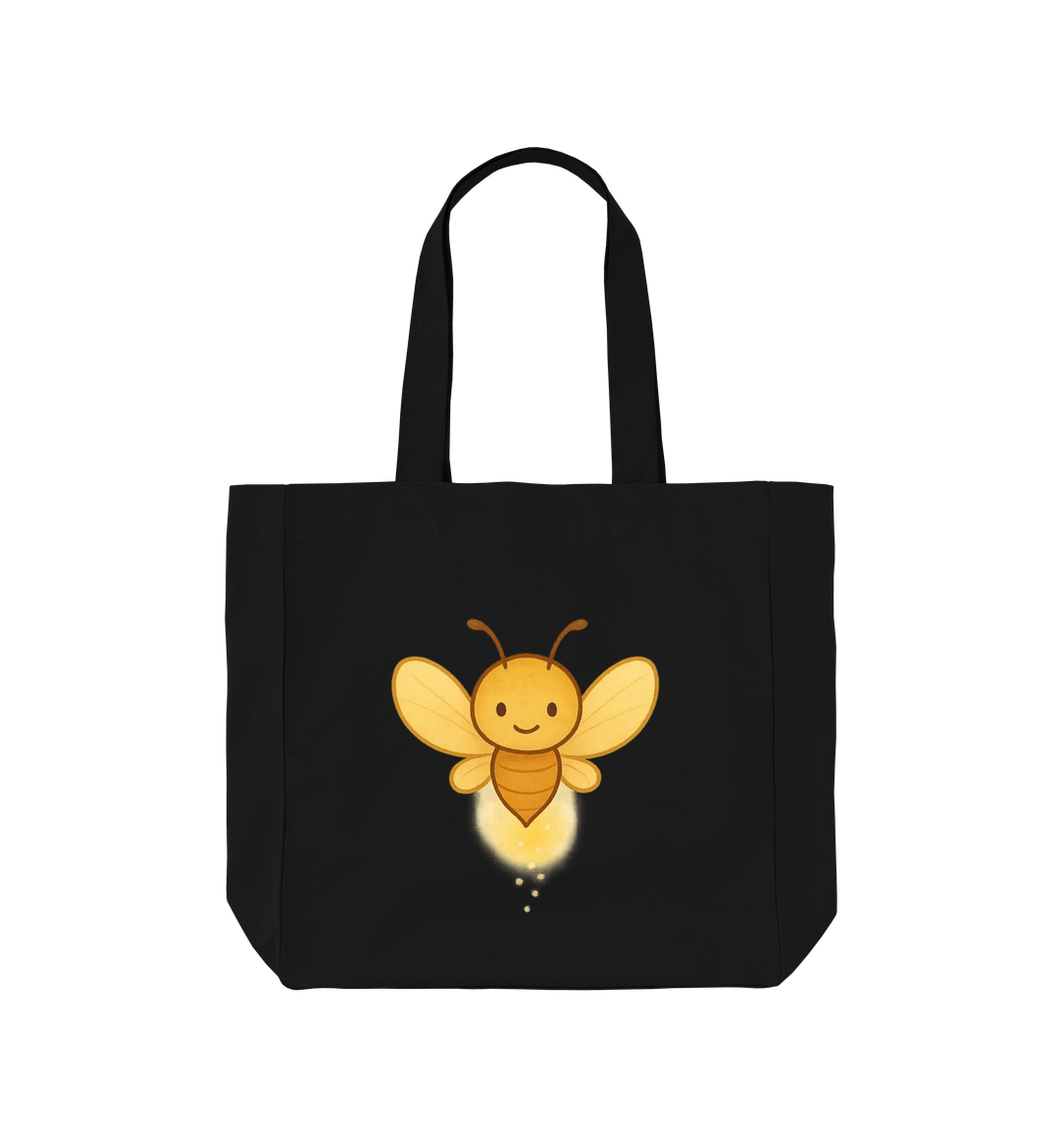 Black Printed Bag