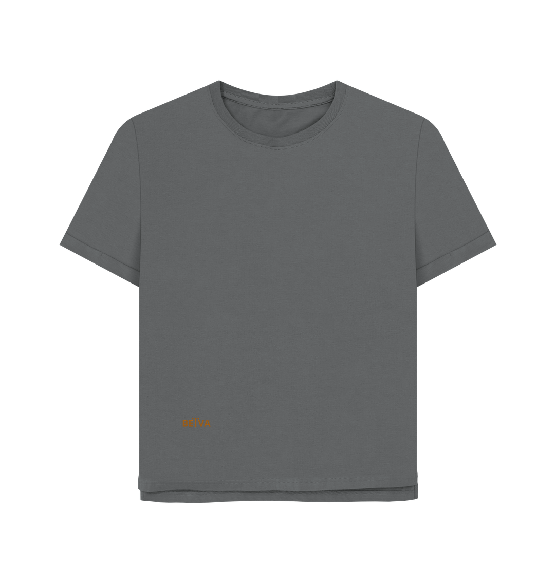 Slate Grey Printed T-shirt