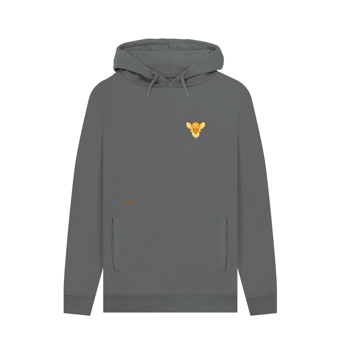 Slate Grey Printed Hoody