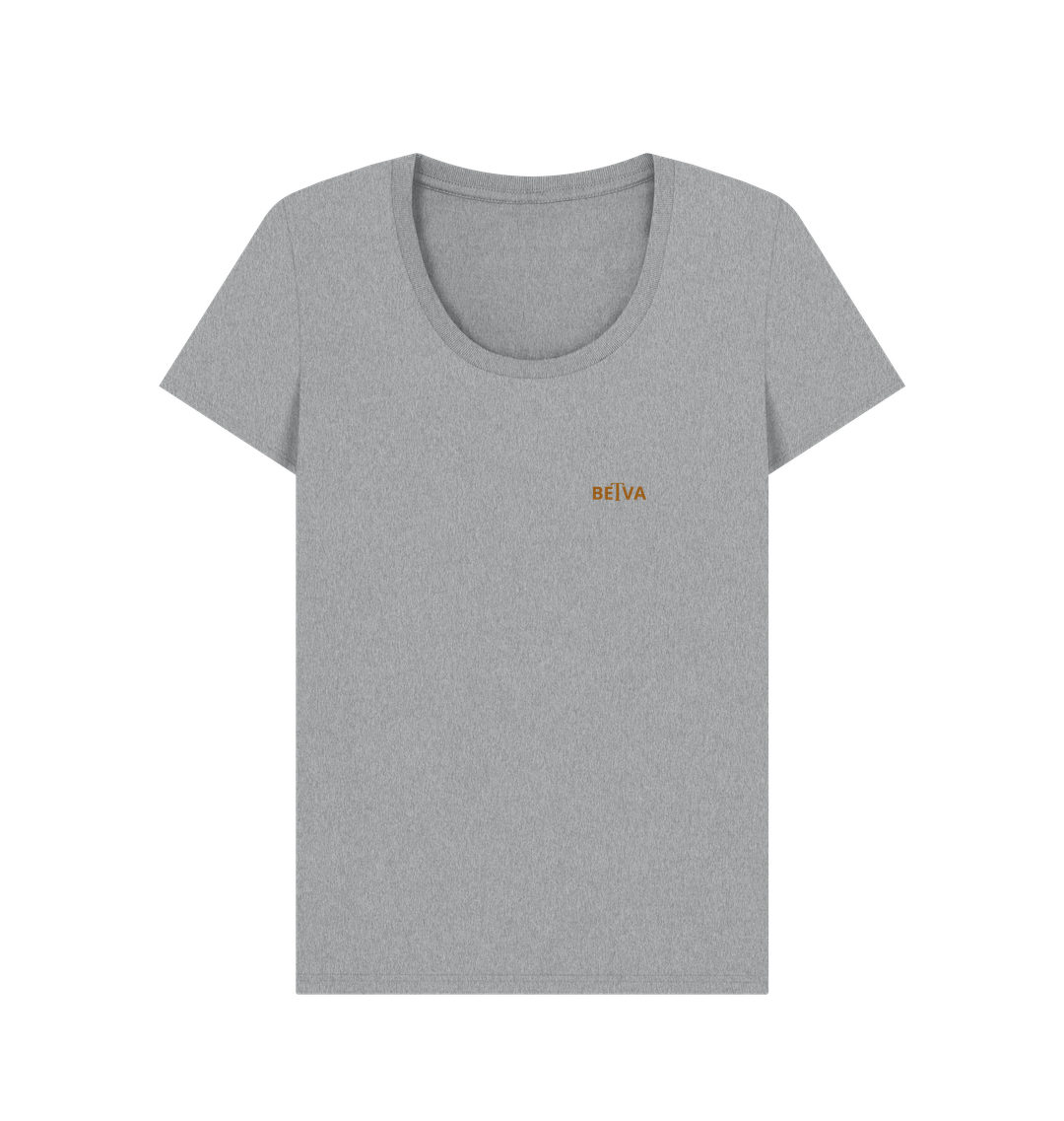 Athletic Grey Printed T-shirt