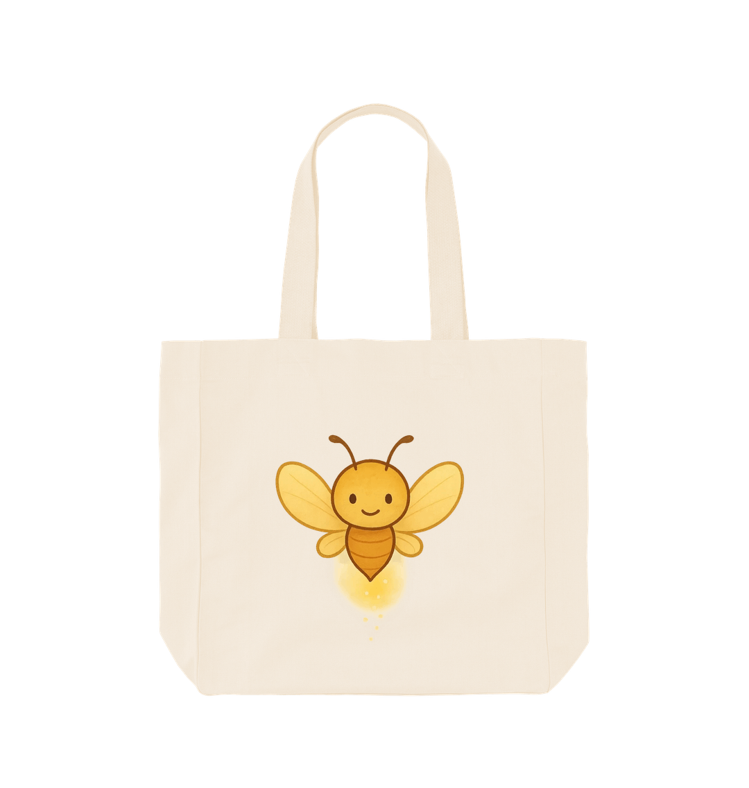 Natural Printed Bag