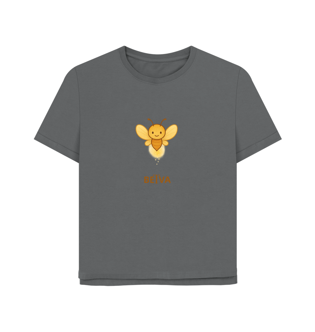 Slate Grey Printed T-shirt