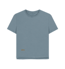 Stone Blue Printed T-shirt