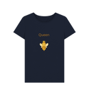 Navy Blue Printed T-shirt