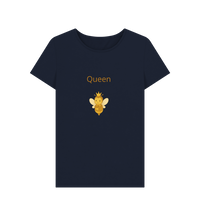 Navy Blue Printed T-shirt