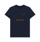 Navy Blue Printed T-shirt
