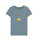 Stone Blue Printed T-shirt