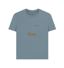 Stone Blue Printed T-shirt