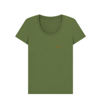 Khaki Printed T-shirt