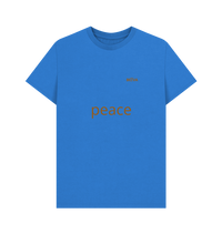 Bright Blue Printed T-shirt