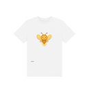 White Printed Kids T-Shirt