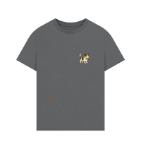 Slate Grey Printed T-shirt