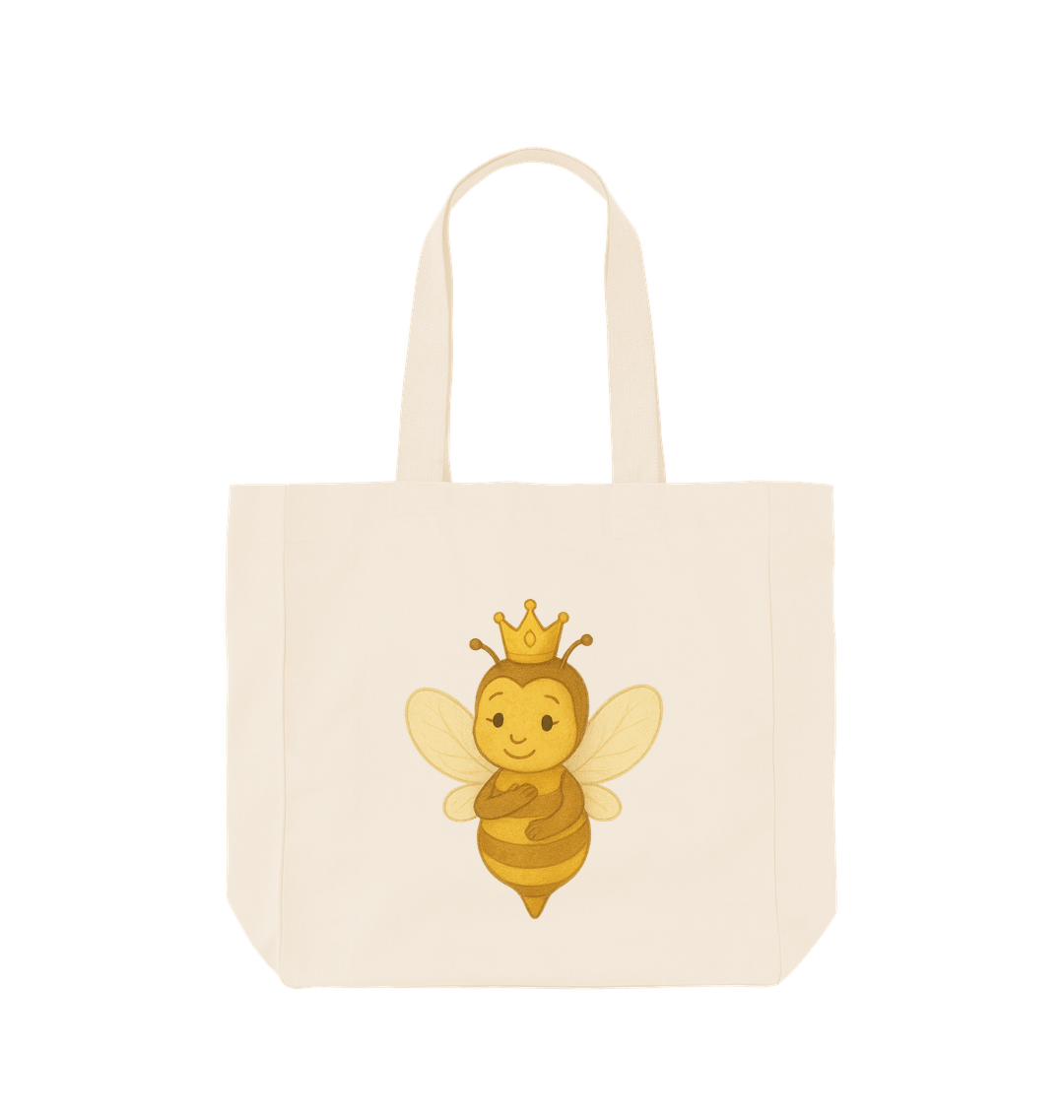 Natural Printed Bag