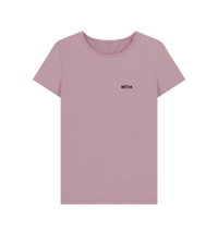 Mauve Printed T-shirt Front
