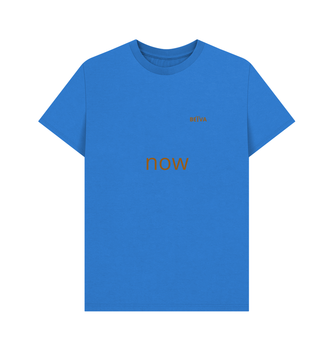 Bright Blue Printed T-shirt