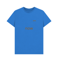 Bright Blue Printed T-shirt