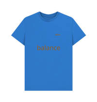 Bright Blue Printed T-shirt