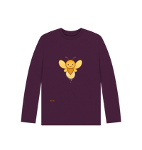 Purple Printed Kids T-Shirt