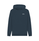 Navy Printed Hoody