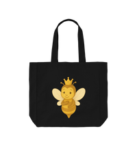 Black Printed Bag