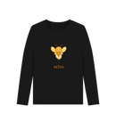 Black Printed Long Sleeve T Shirt