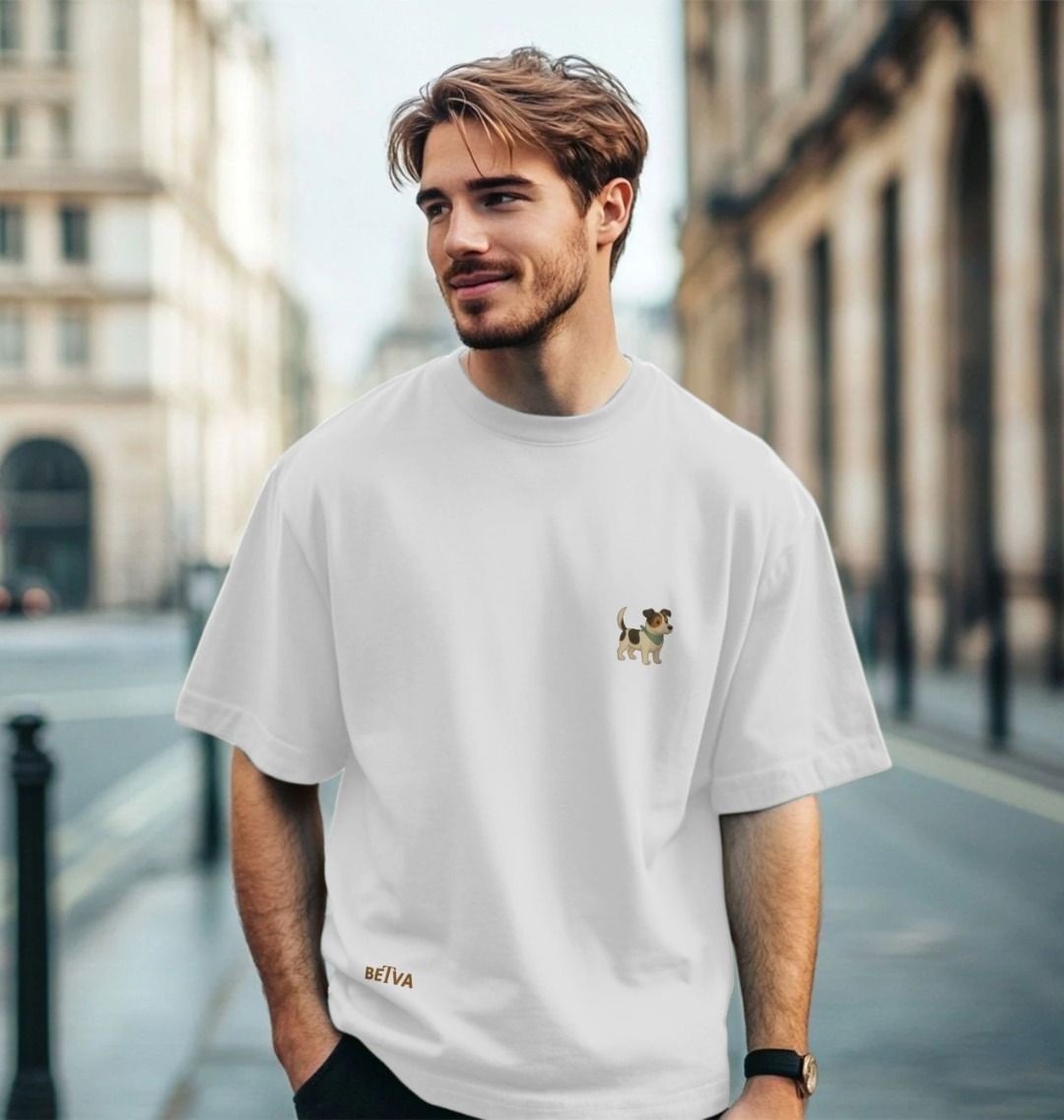 BETVA ACHILLES™ - Men's Oversized Organic Cotton Tee