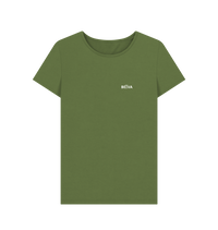 Khaki Printed T-shirt