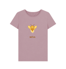 Mauve Printed T-shirt Front