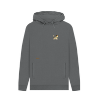 Slate Grey Printed Hoody