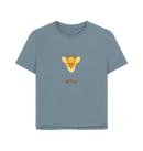 Stone Blue Printed T-shirt