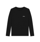 Black Printed Long Sleeve T Shirt