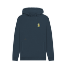 Navy Printed Hoody