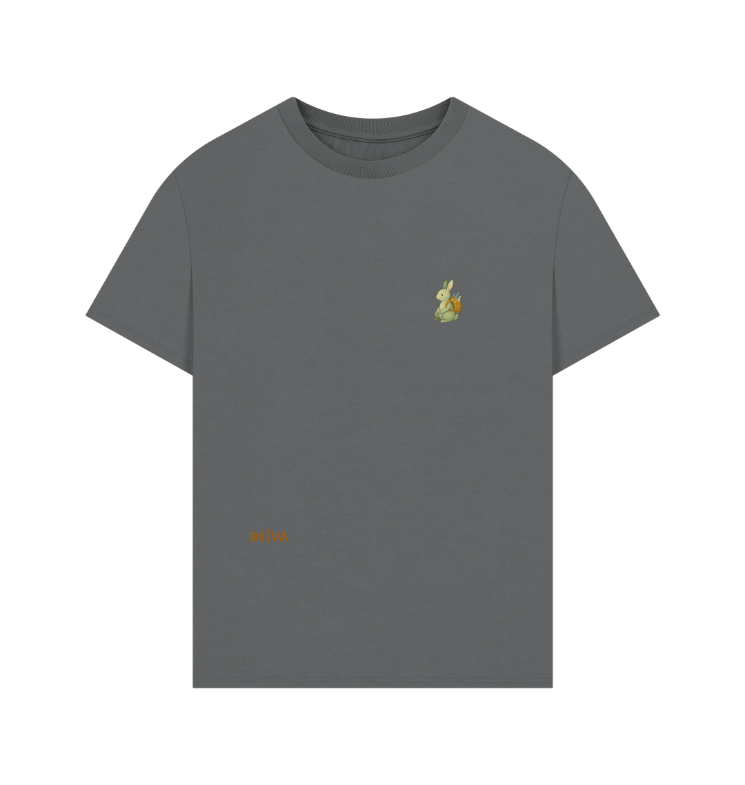 Slate Grey Printed T-shirt