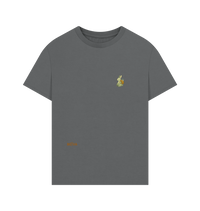 Slate Grey Printed T-shirt