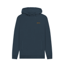 Navy Printed Hoody