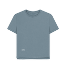 Stone Blue Printed T-shirt
