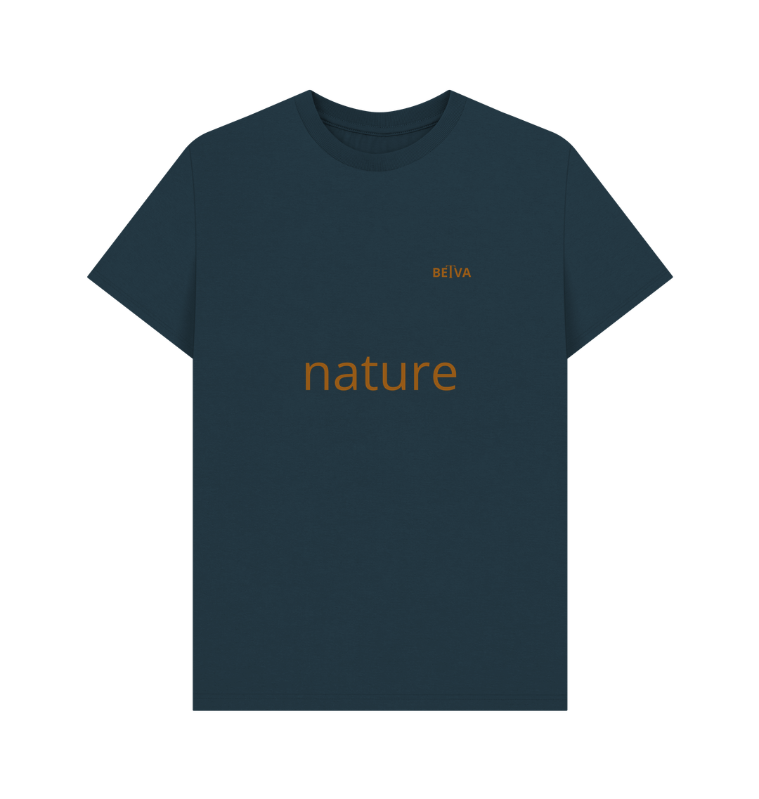 Denim Blue Printed T-shirt