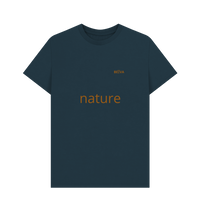 Denim Blue Printed T-shirt