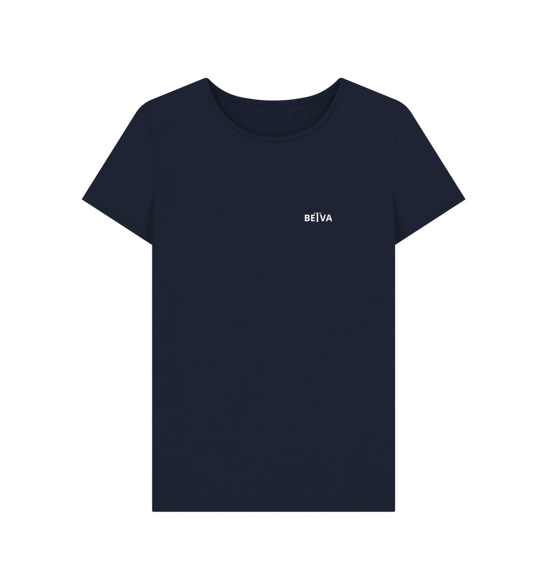Navy Blue Printed T-shirt